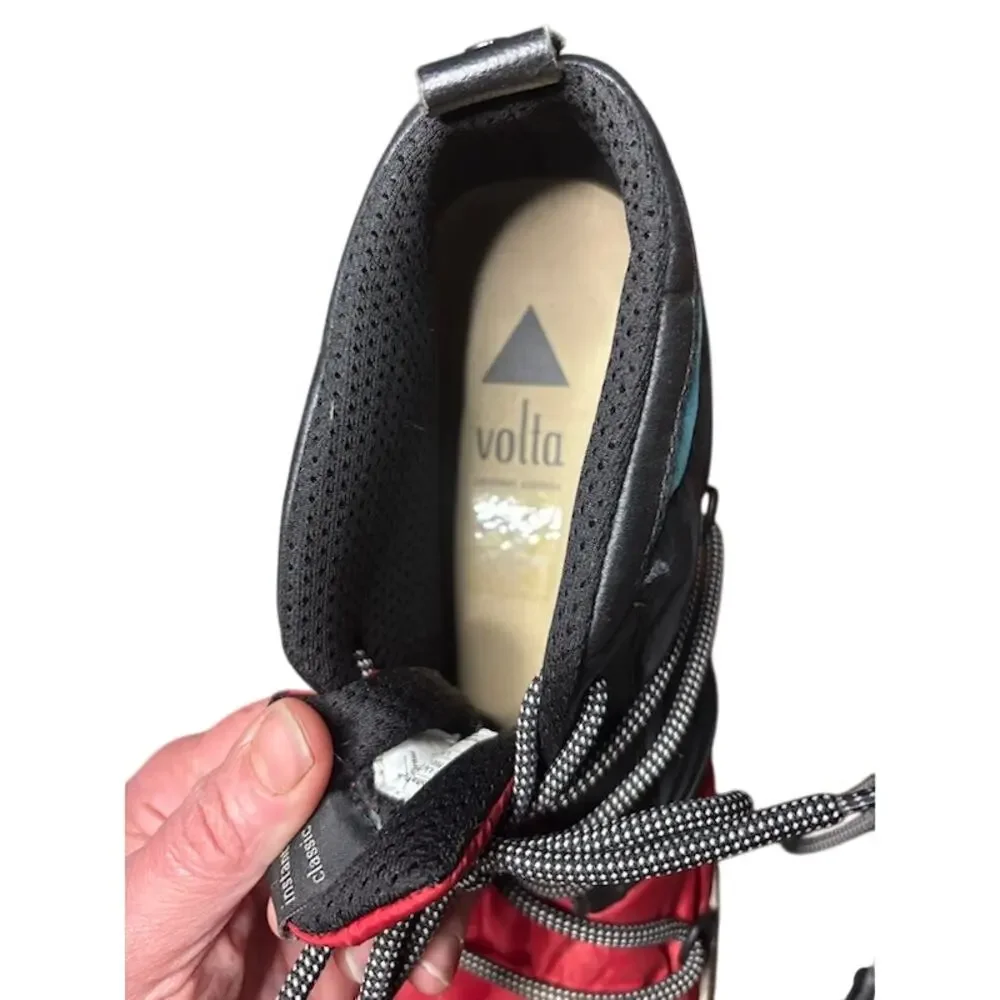 Volta Lightweight Shoes Winter Sneakers Nylon Leather Red Black mens 11.5